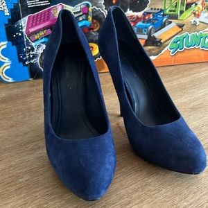 BCBGeneration suede like pumps!